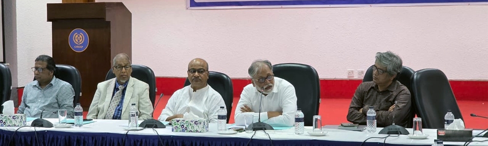 Research Dissemination event 'July Mass Uprising and Crisis of Health System'