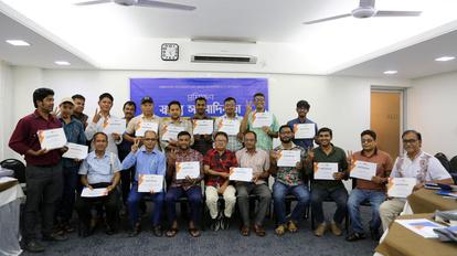 BHW organised a two-day journalist training