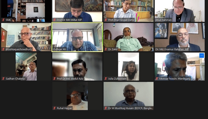 Pre-budget online dialogue session: Speakers for increasing health budget