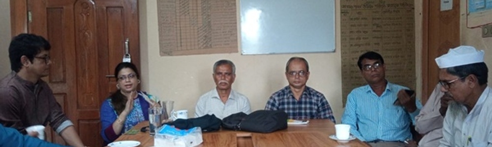 বিশ্বম্ভরপুরে স্বাস্থ্য অধিকার ফোরামের সমন্বয় সভা অনুষ্ঠিত