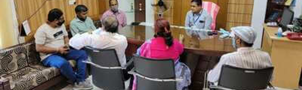 DHRF meets health authority in Bagerhat