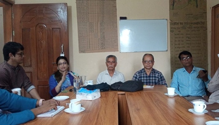 বিশ্বম্ভরপুরে স্বাস্থ্য অধিকার ফোরামের সমন্বয় সভা অনুষ্ঠিত