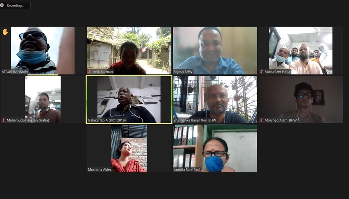 Formed upazila & union health rights forum