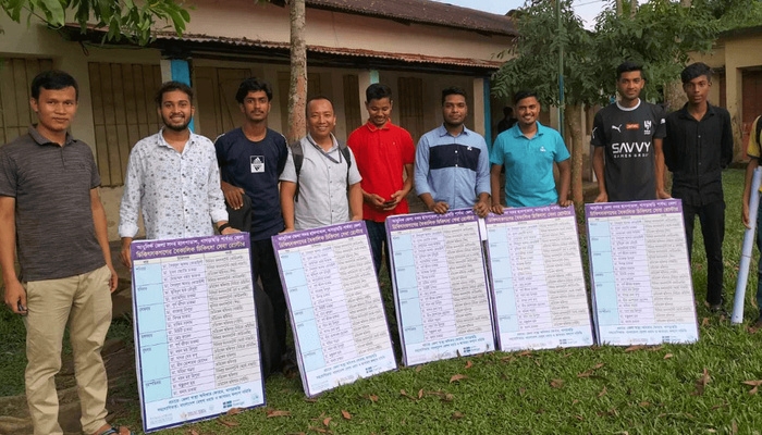 খাগড়াছড়ি আধুনিক জেলা সদর হাসপাতালের বৈকালিক চিকিৎসাসেবা বিষয়ে স্বাস্থ্য অধিকার যুব ফোরামের প্রচারাভিযান