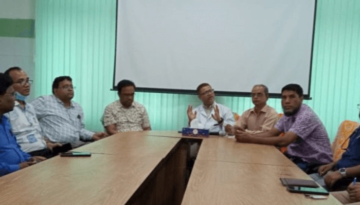 সুনামগঞ্জ সদর হাসপাতালে স্বাস্থ্য সেবার মানোন্নয়নে মতবিনিময়
