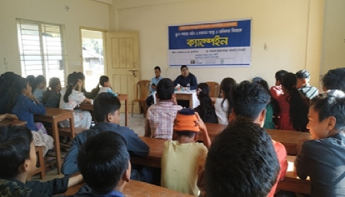 স্বাস্থ্য বিভাগের সাথে সম্পর্ক উন্নয়নের মাধ্যমে স্কুল পর্যায়ে যৌন ও প্রজনন স্বাস্থ্য ও অধিকার বিষয়ক ক্যাম্পেইন।