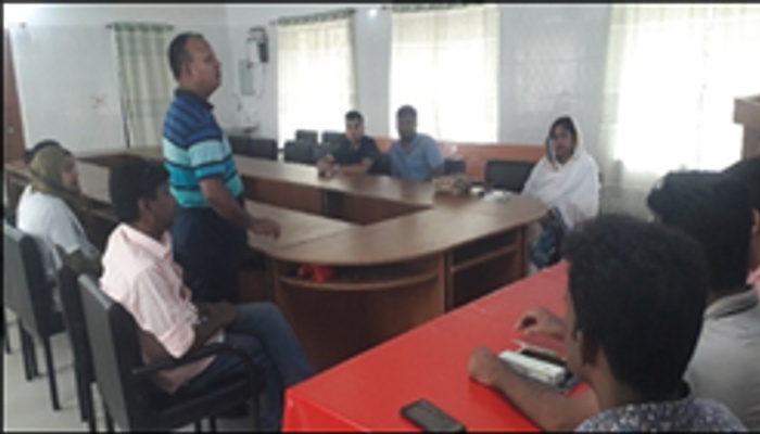 উপজেলা স্বাস্থ্য কমপ্লেক্সে স্বাস্থ্য সচেতনতা ও জনসেবা মান উন্নয়ন বিষয়ক সভা