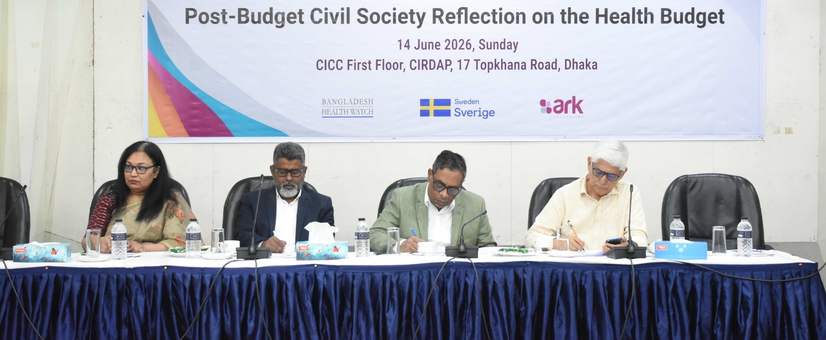 Post Budget Reflection Event