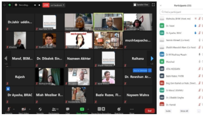 Webinar Report of BHW National Deployment and Vaccine Plan for COVID-19 discussion