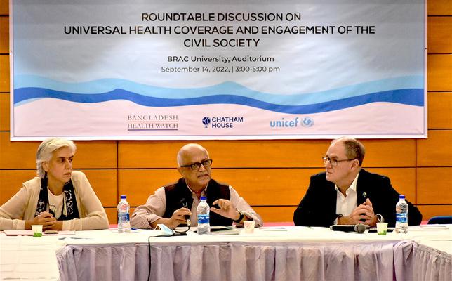 Roundtable Discussion on Universal Health Coverage and Engagement of the civil society